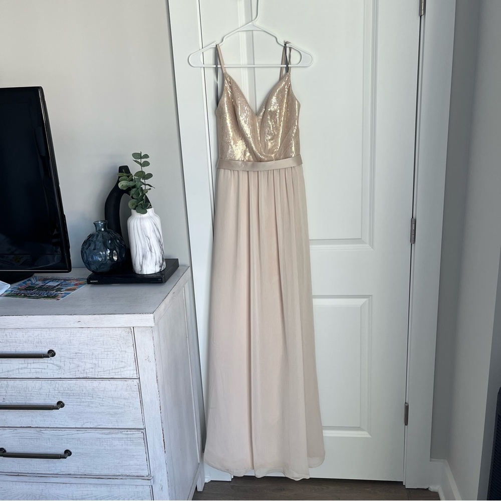 Vera Wang Bridesmaid Dress. Size 0 Tall. Worn Once.